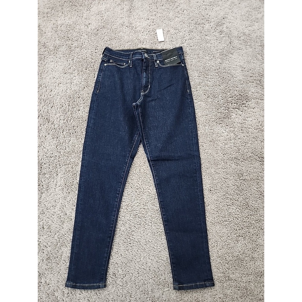 Banana Republic Jeans Womens 29 High Rise Skinny Ankle Premium Denim NEW